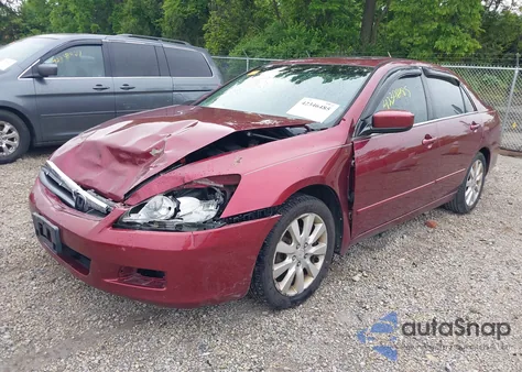 2006 Honda Accord 3.0 Ex z USA, uszkodzony, nr VIN 1HGCM66566A052731